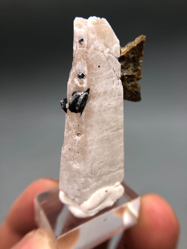 Helvine from Inner Mongolia, China, individual mineral specimen view 2