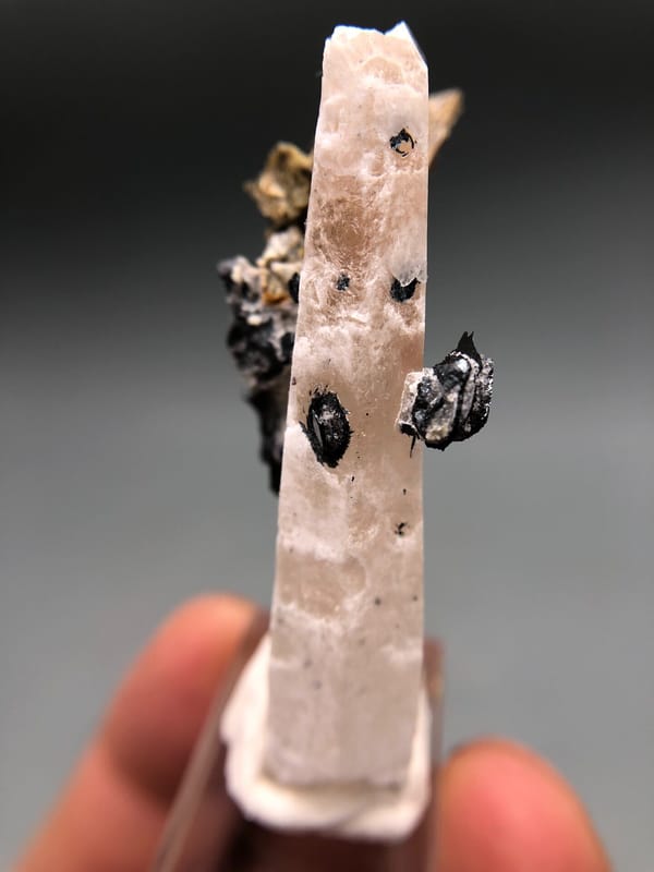 Helvine from Inner Mongolia, China, individual mineral specimen view 3