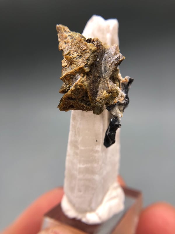 Helvine from Inner Mongolia, China, individual mineral specimen view 7