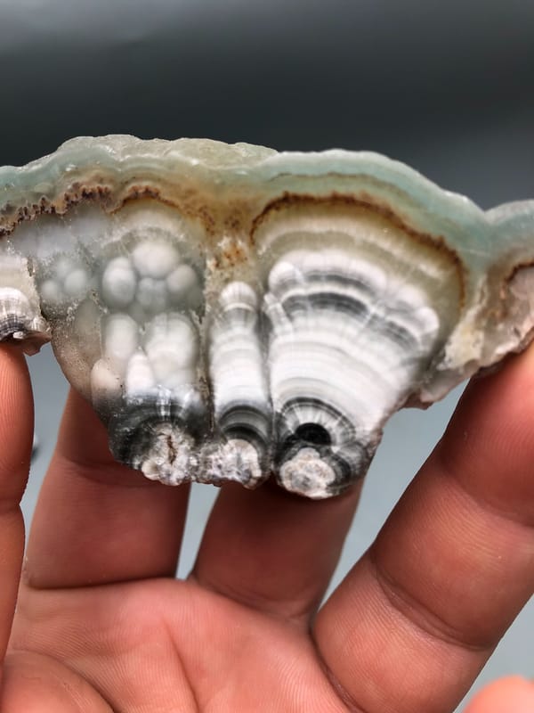 Hemimorphite from Yunnan, China, individual mineral specimen view 3