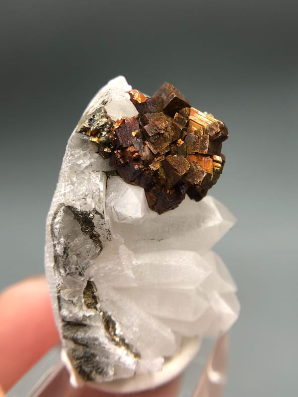 Pyrite from Fujian, China, individual mineral specimen view 6