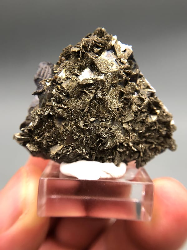 Magnetite from Inner Mongolia, China, individual mineral specimen view 1