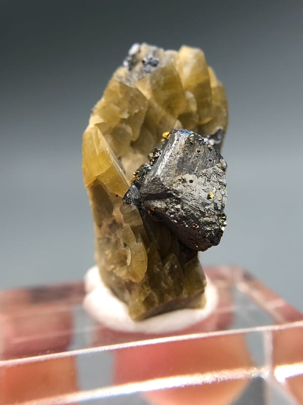 Tetrahedrite from Guizhou, China, individual mineral specimen view 1