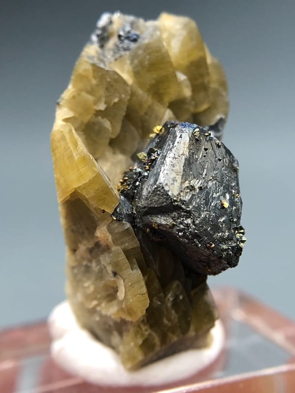 Tetrahedrite from Guizhou, China, individual mineral specimen view 2