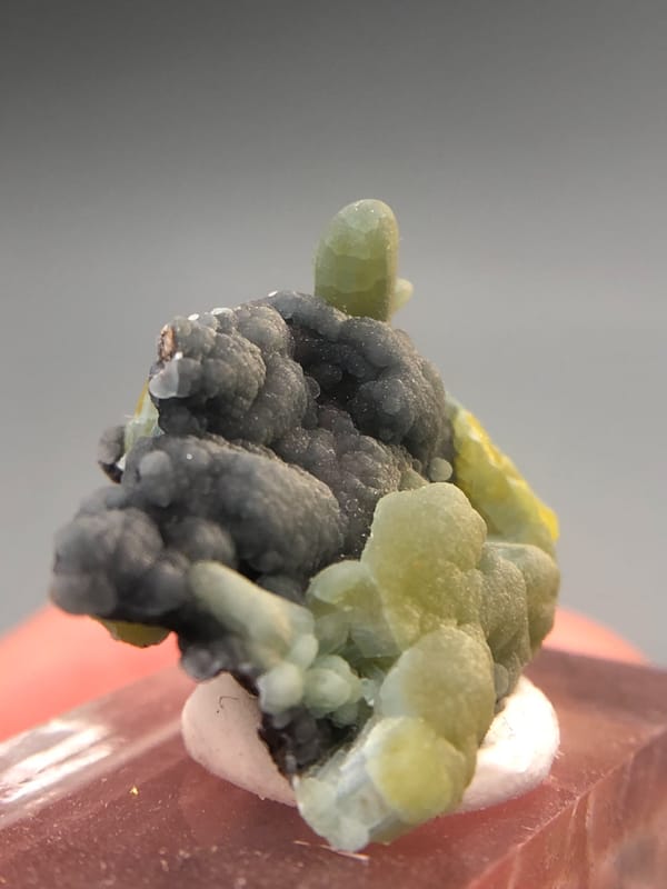Plumbogummite from Guangxi, China, individual mineral specimen view 3