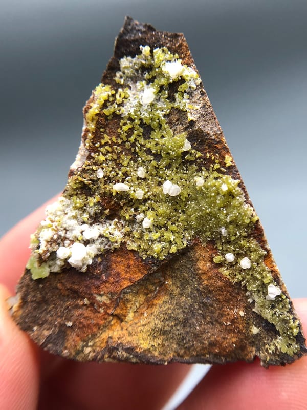 Cerussite from Guangxi, China, individual mineral specimen view 1