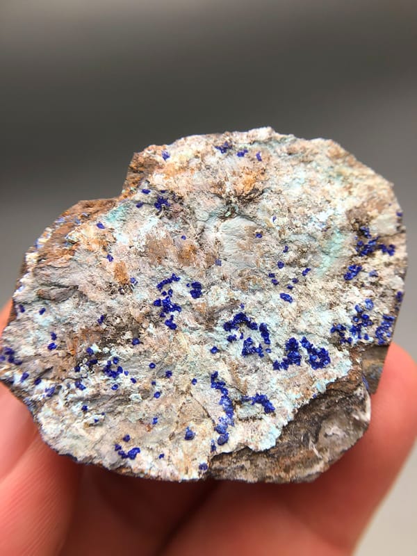 Allophane from Guizhou, China, individual mineral specimen view 2