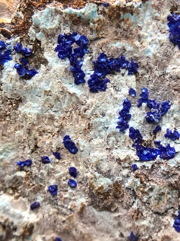 Allophane from Guizhou, China, individual mineral specimen view 6