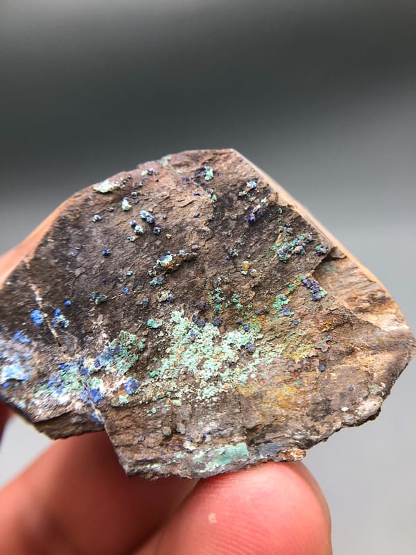 Allophane from Guizhou, China, individual mineral specimen view 7