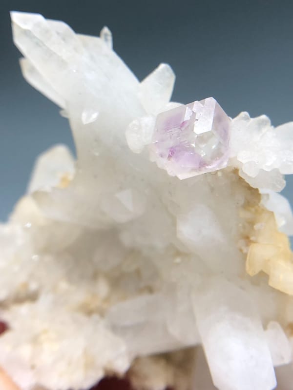 Fluorite from Shangbao Mine, Leiyang, Hunan, China, individual mineral specimen view 2