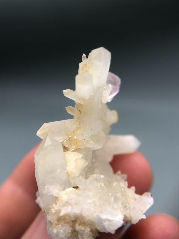 Fluorite from Shangbao Mine, Leiyang, Hunan, China, individual mineral specimen view 6
