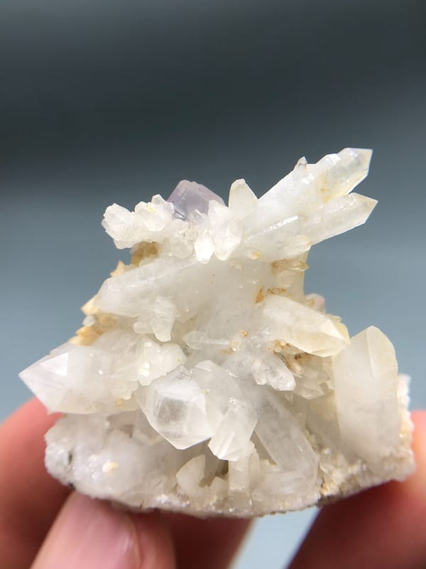 Fluorite from Shangbao Mine, Leiyang, Hunan, China, individual mineral specimen view 7
