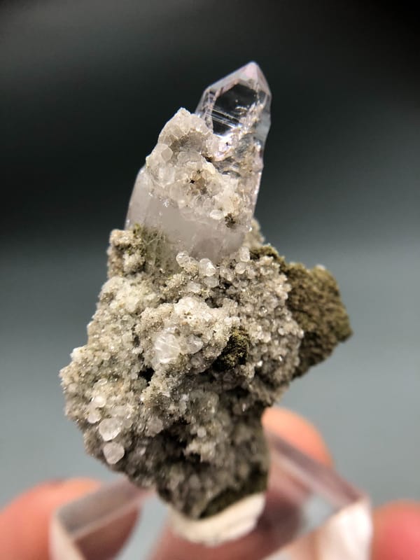 Amethyst from Mexico, individual mineral specimen view 2