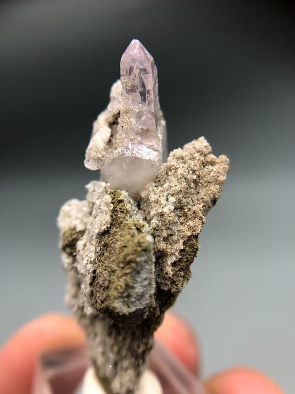 Amethyst from Mexico, individual mineral specimen view 4