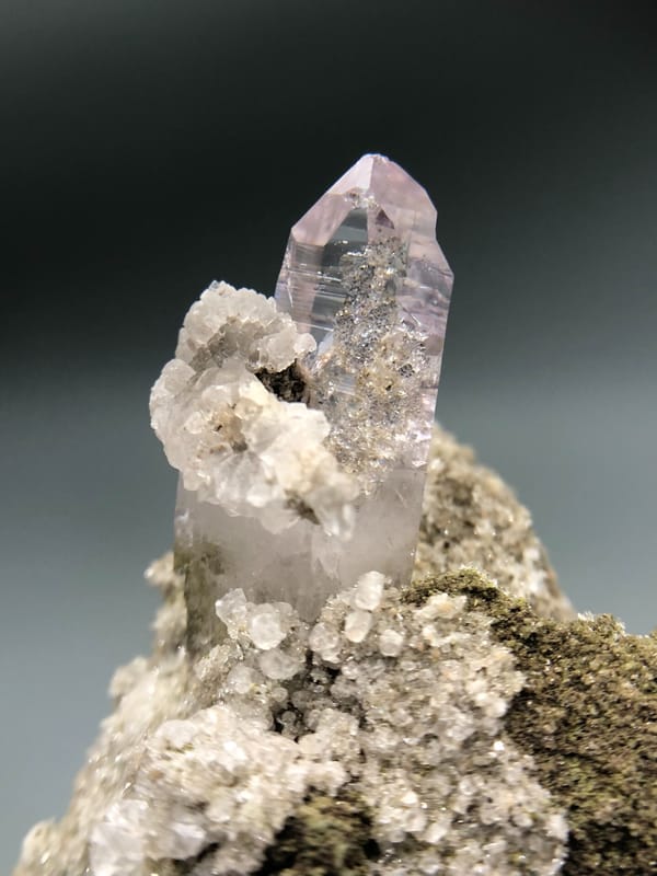 Amethyst from Mexico, individual mineral specimen view 6