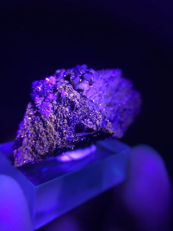 Marmatite (iron-rich sphalerite) from Jiangxi, China, individual mineral specimen view 7
