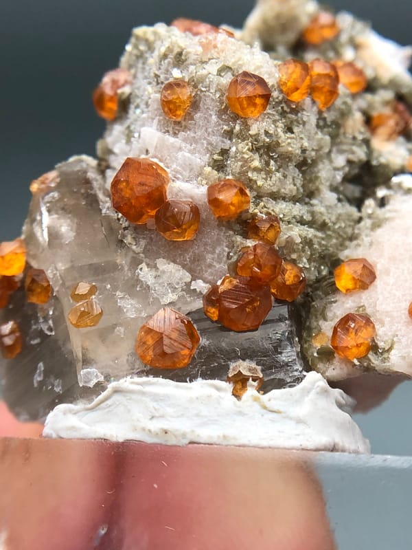 Spessartine from Fujian, China, individual mineral specimen view 3