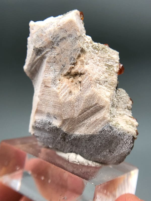 Spessartine from Fujian, China, individual mineral specimen view 6
