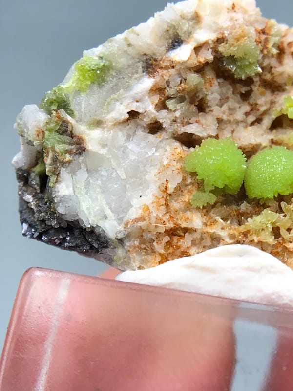 Pyromorphite from Guangxi, China, individual mineral specimen view 3