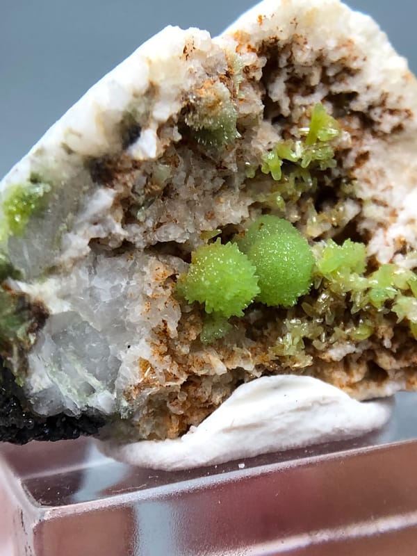 Pyromorphite from Guangxi, China, individual mineral specimen view 4