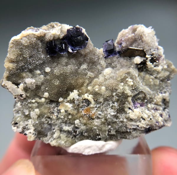 Fluorite from Inner Mongolia, China, individual mineral specimen view 1