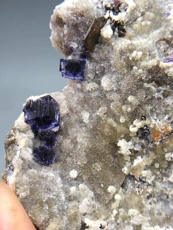 Fluorite from Inner Mongolia, China, individual mineral specimen view 3