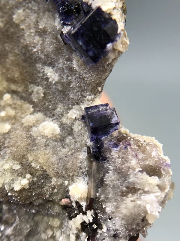 Fluorite from Inner Mongolia, China, individual mineral specimen view 4