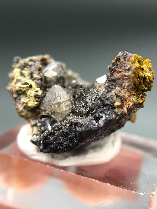 Cerussite from Lianping, Guangdong, China, individual mineral specimen view 2