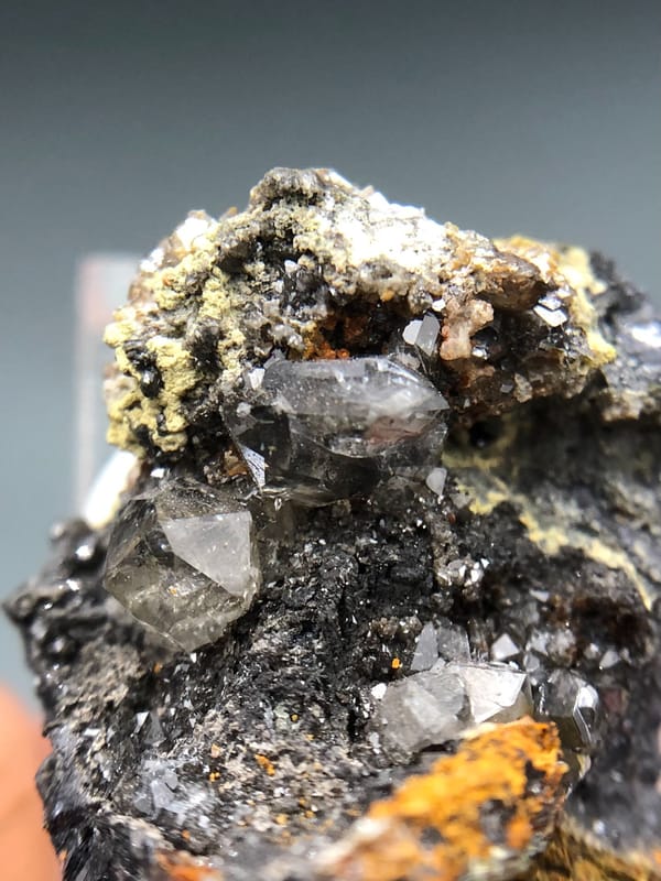 Cerussite from Lianping, Guangdong, China, individual mineral specimen view 4