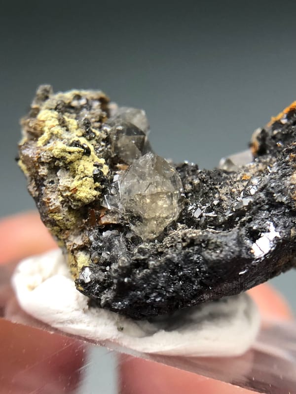 Cerussite from Lianping, Guangdong, China, individual mineral specimen view 6