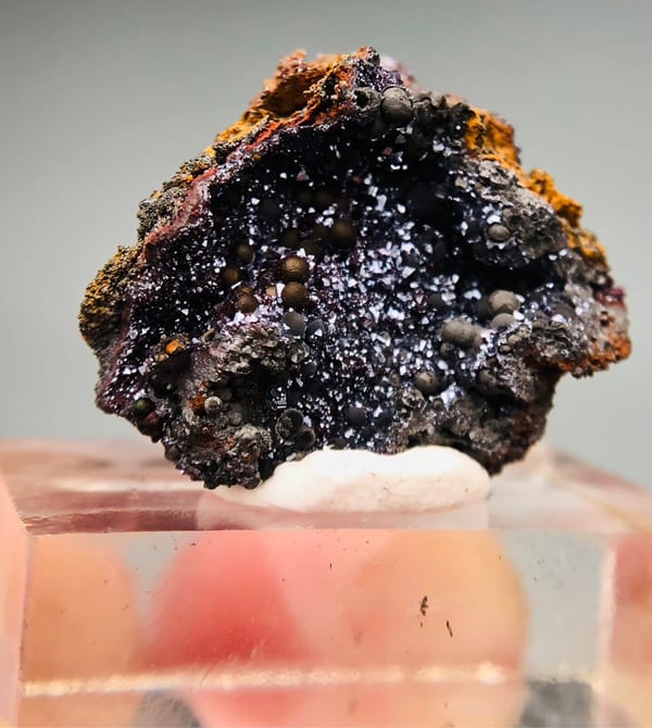 Goethite from Anhui, China, individual mineral specimen view 1