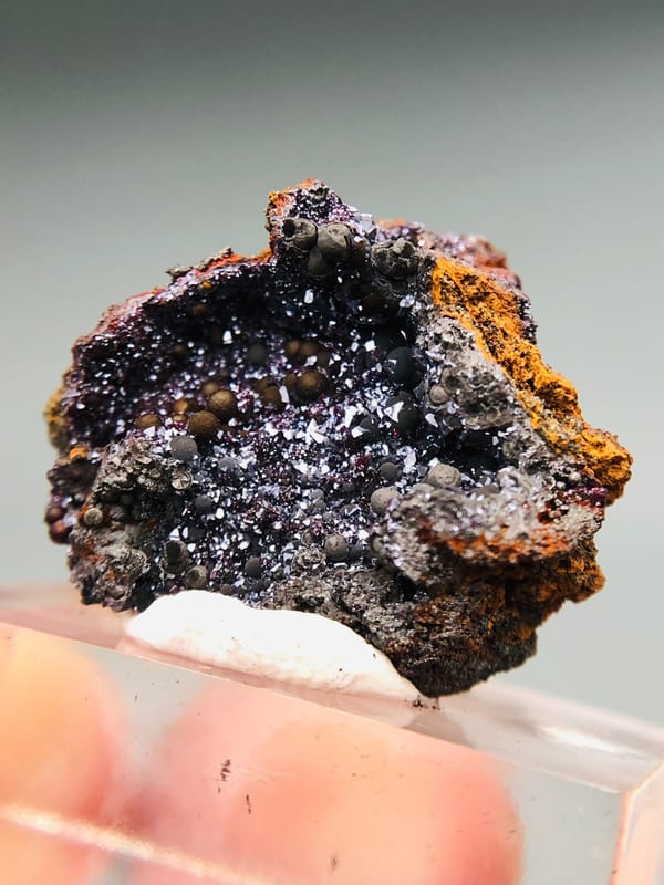 Goethite from Anhui, China, individual mineral specimen view 2