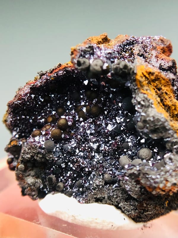 Goethite from Anhui, China, individual mineral specimen view 3