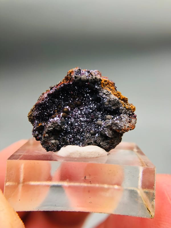Goethite from Anhui, China, individual mineral specimen view 4