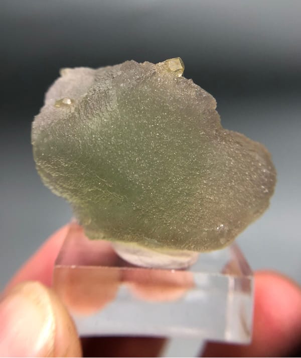 Fluorite from Ninghua, Fujian, China, individual mineral specimen view 1