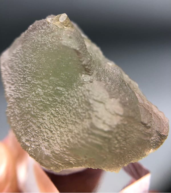 Fluorite from Ninghua, Fujian, China, individual mineral specimen view 3