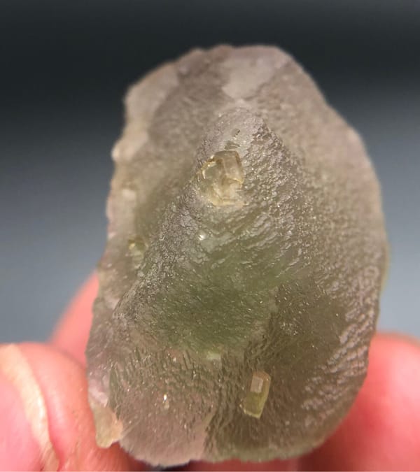 Fluorite from Ninghua, Fujian, China, individual mineral specimen view 5