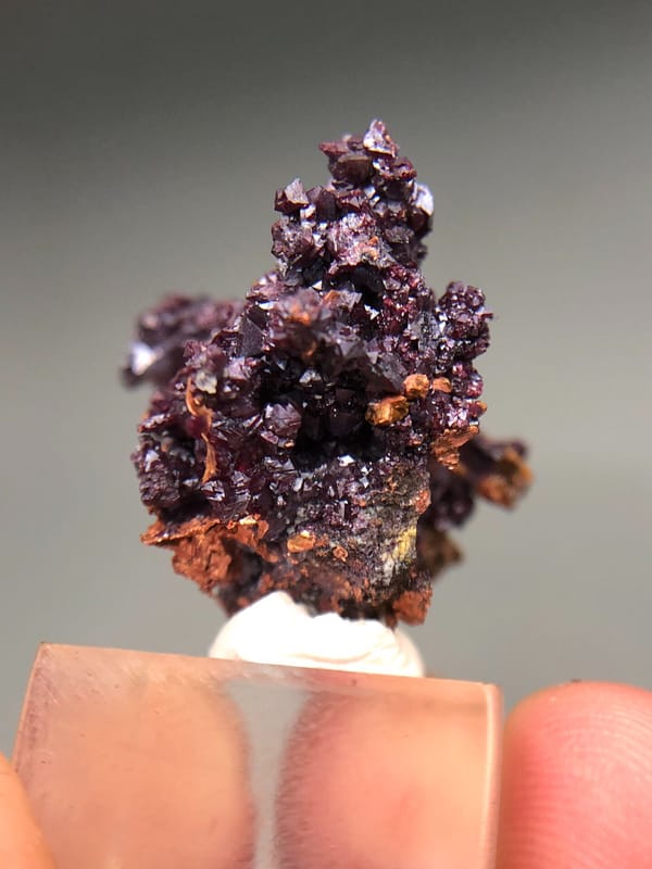 Cuprite from Anhui, China, individual mineral specimen view 5