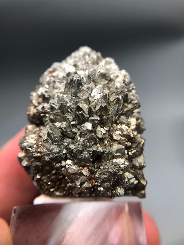 Marcasite from Daye, Hubei, China, individual mineral specimen view 4