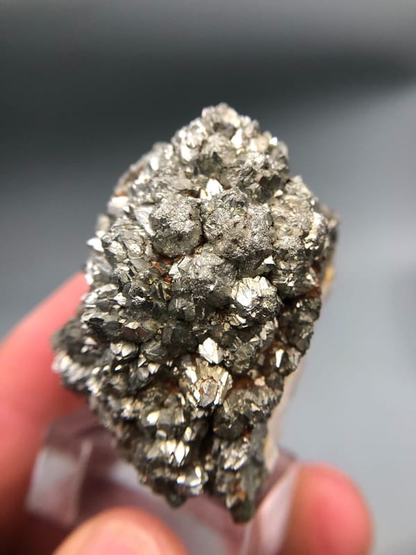 Marcasite from Daye, Hubei, China, individual mineral specimen view 5