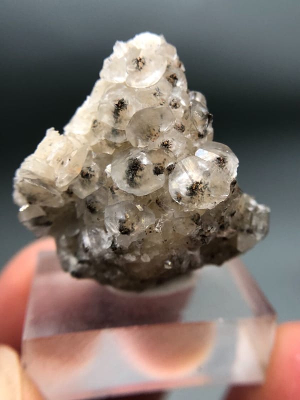 Calcite from Hubei, China, individual mineral specimen view 1