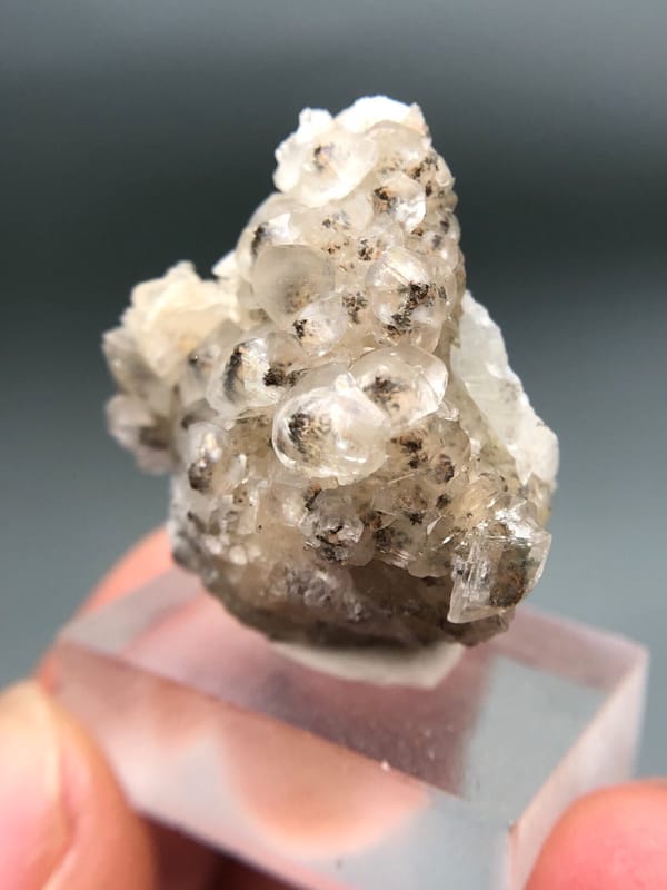 Calcite from Hubei, China, individual mineral specimen view 3
