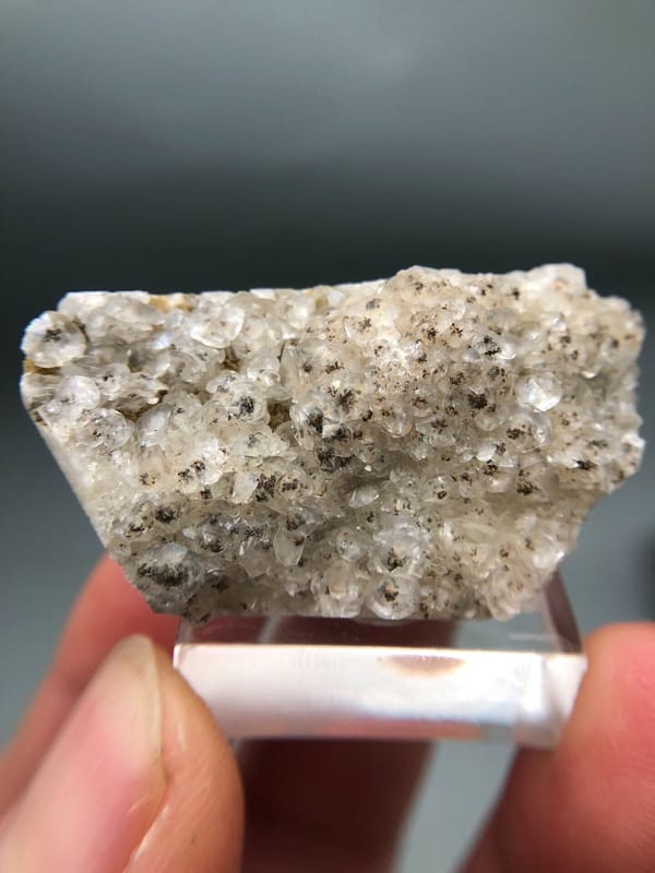 Calcite from Hubei, China, individual mineral specimen view 4