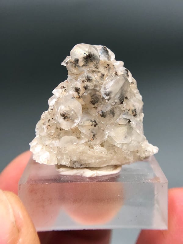 Calcite from Hubei, China, individual mineral specimen view 7