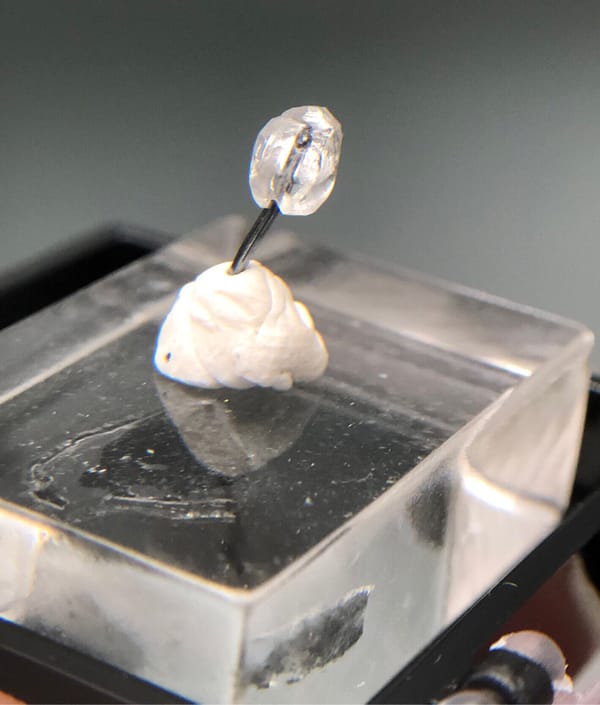 Calcite from Hunan, China, individual mineral specimen view 2