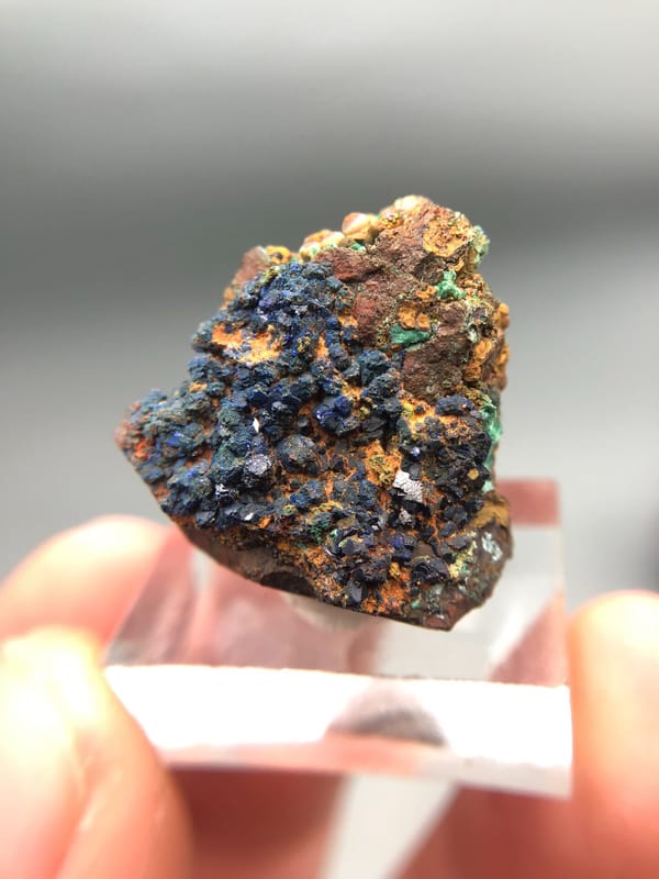 Limonite from Anhui, China, individual mineral specimen view 5