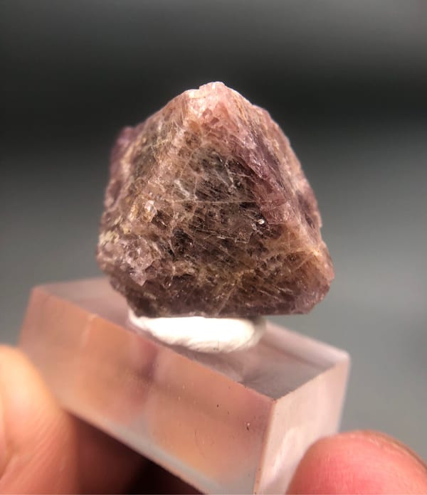 Spinel from China, individual mineral specimen view 2