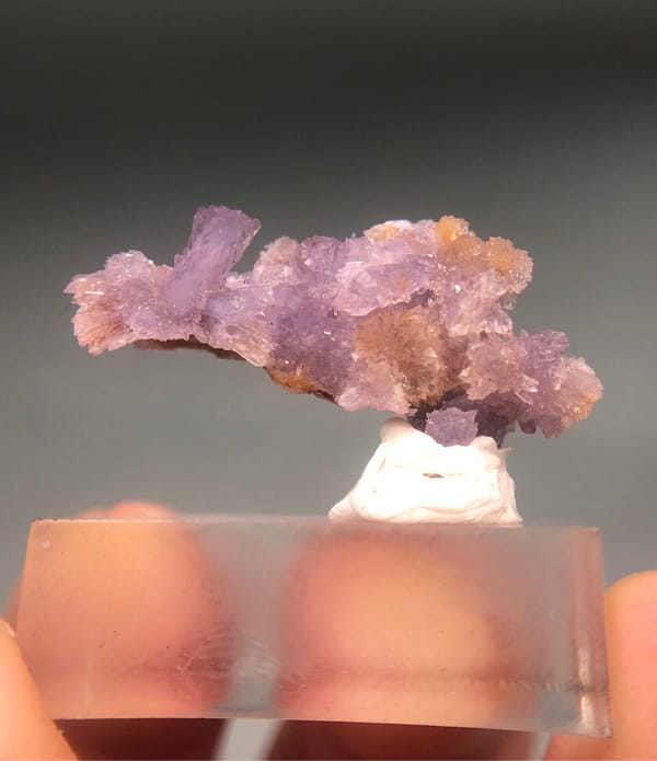 Creedite from Guizhou, China, individual mineral specimen view 4