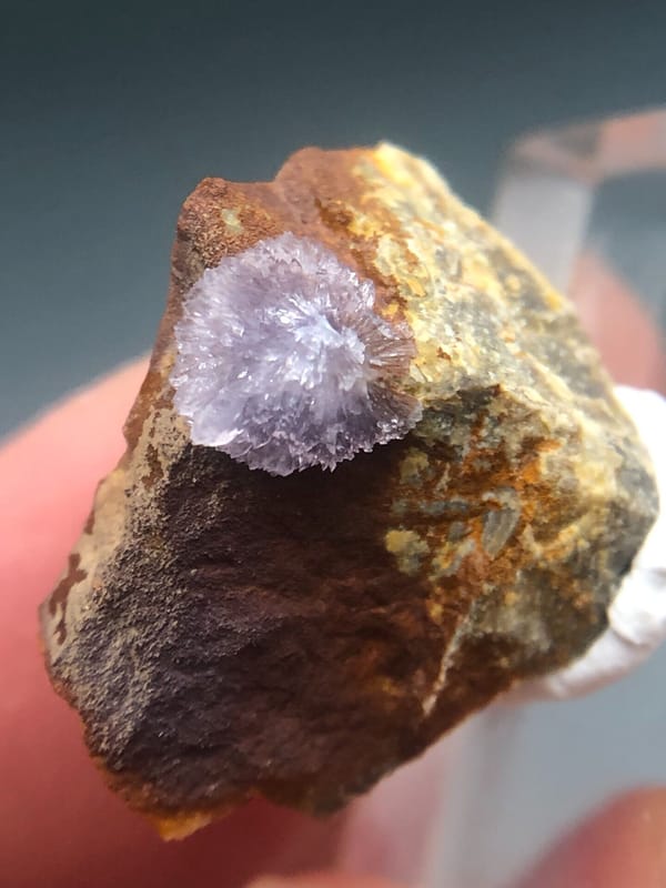 Creedite from Guizhou, China, individual mineral specimen view 3