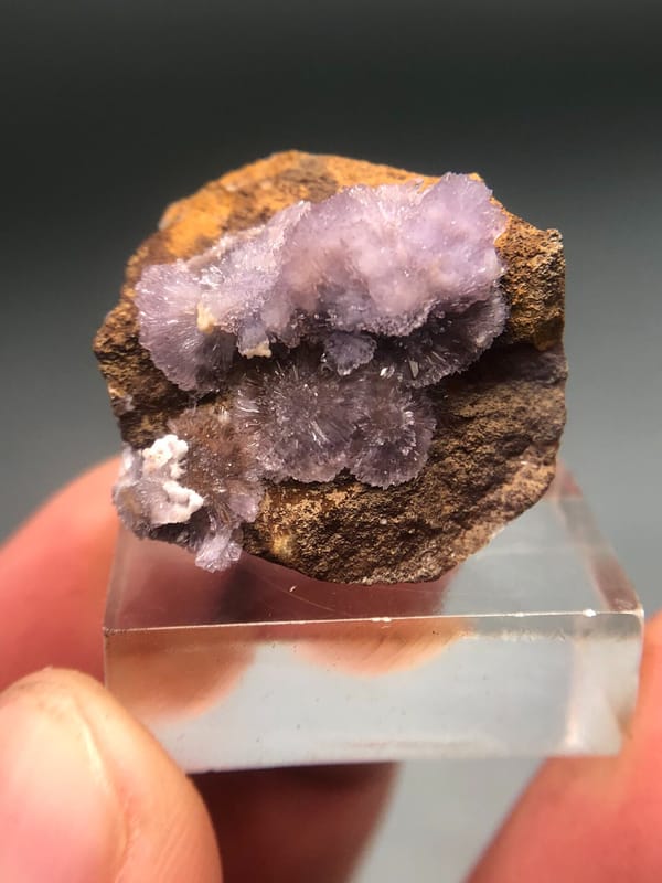 Creedite from Guizhou, China, individual mineral specimen view 5